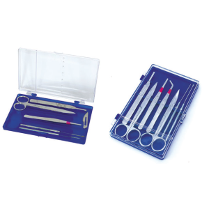 Dissecting instrument, set of 7 pcs.